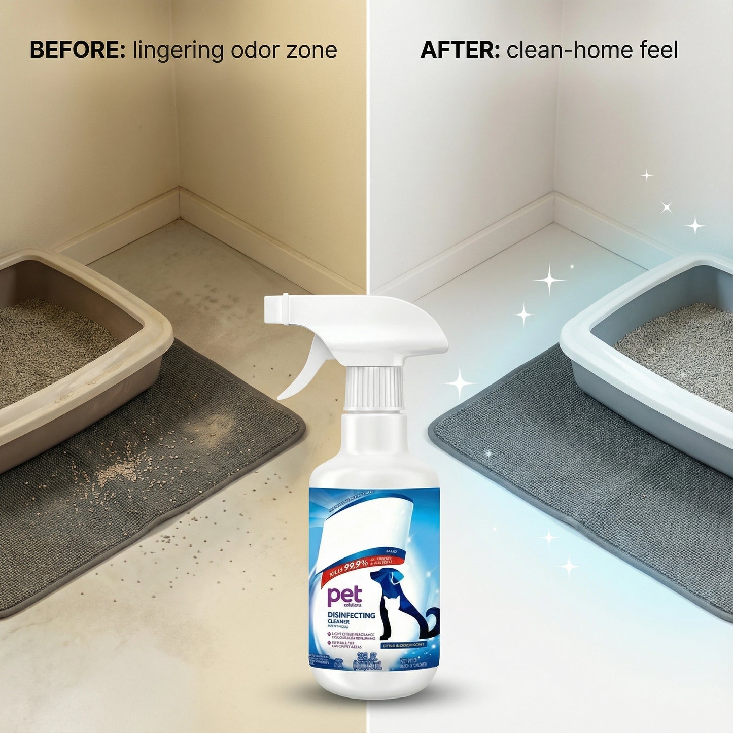 PupNourish Pet Odor Eliminator Spray