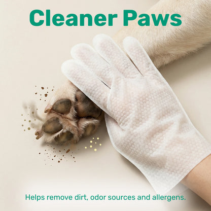 PawFresh Grooming Glove Wipes (20 pack)