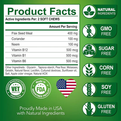 Flea & Tick Prevention Natural Chewables