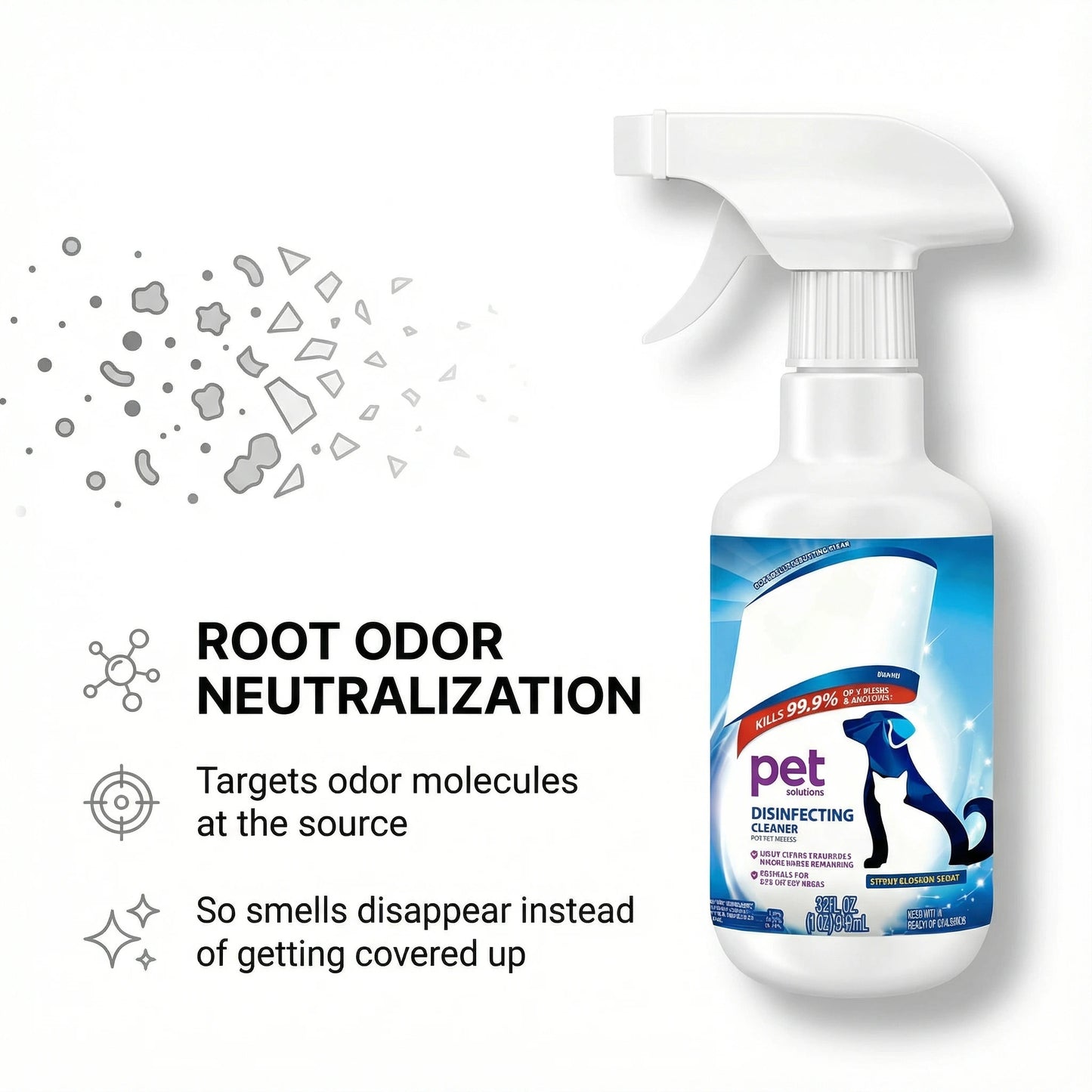 PupNourish Pet Odor Eliminator Spray